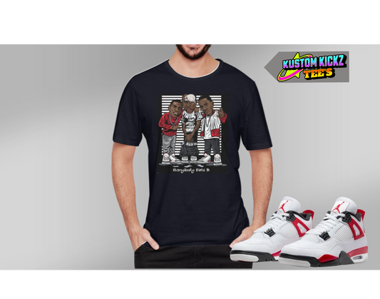 Everybody Eats B...Jordan 4's Fire Red's Tee