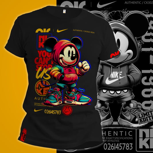 NIKE X DISNEY MICKEY MOUSE CAN'T STOP US T-SHIRT