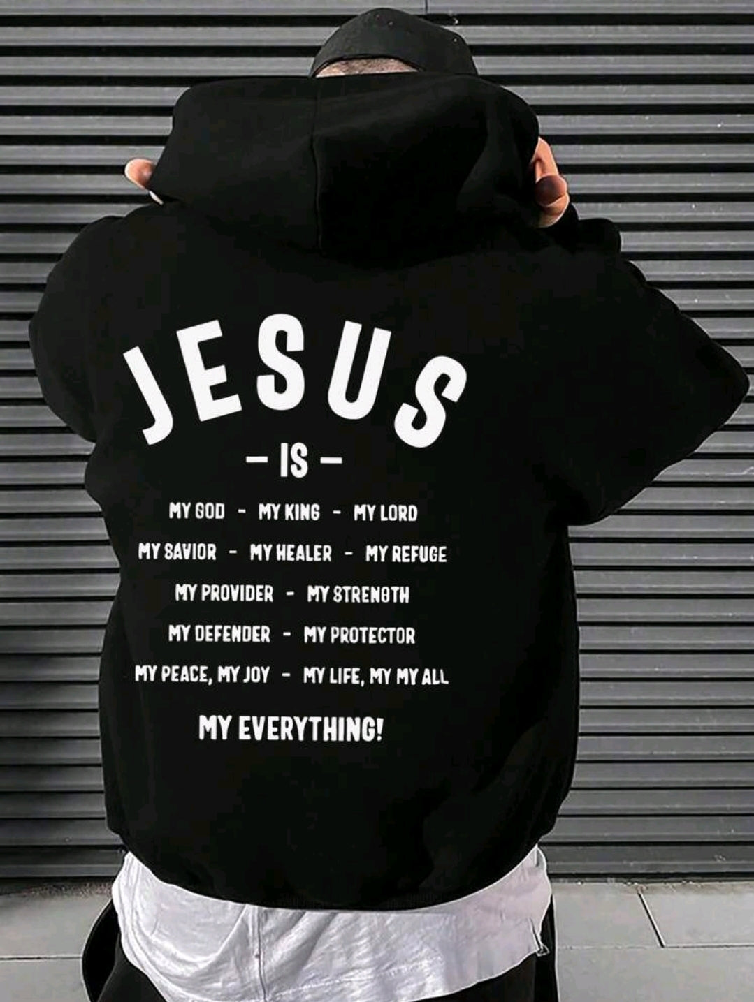 JESUS IS... HOODIE