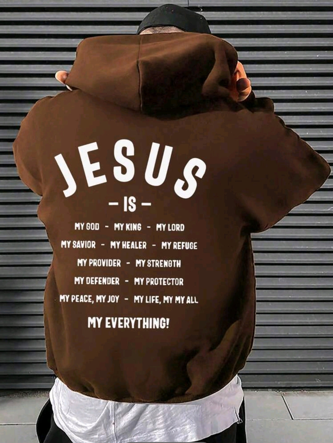 JESUS IS... HOODIE